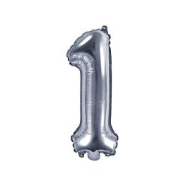 Tal ballon Sølv 1 35 cm 