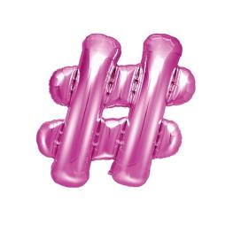 Folieballon, #, Pink