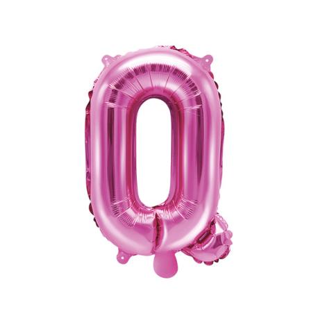 Bogstav Ballon Pink Q 35 cm