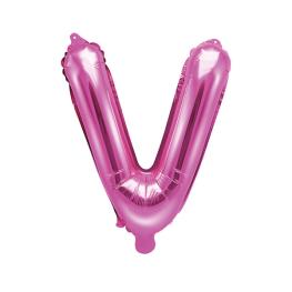 Bogstav Ballon Pink V 35 cm