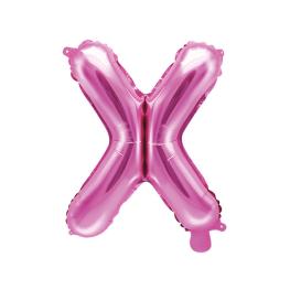 Bogstav Ballon Pink X 35 cm