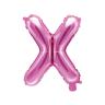 Bogstav Ballon Pink X 35 cm