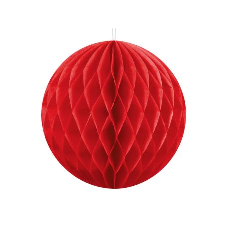 Rød honeycomb, 20 cm