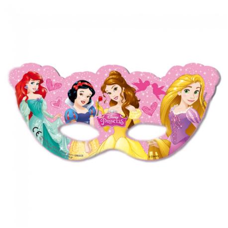 Prinsesse Maske 6 stk.