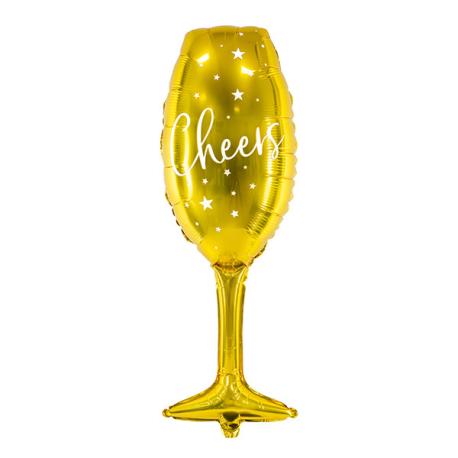 Ballon Champagneglas