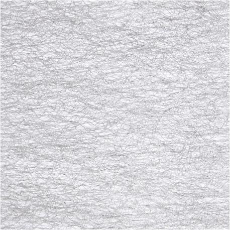 Sølv Bordløber 30 cm x 10 m Polyester close-up af farve og tekstur