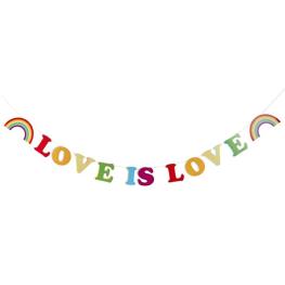 'Love is Love' Guirlande 2 meter