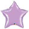 Lavendel Stjerne Ballon Folie