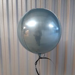 Lyseblå Globe Ballon