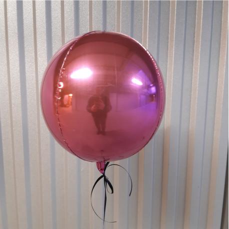 Pink Globe Ballon