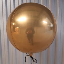 Globe Ballon Guld Stor