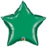 Grøn Stjerne Ballon Folie