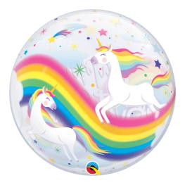 Enhjørning Bubble Ballon 56 cm