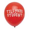 Rød Ballon Tillykke Student