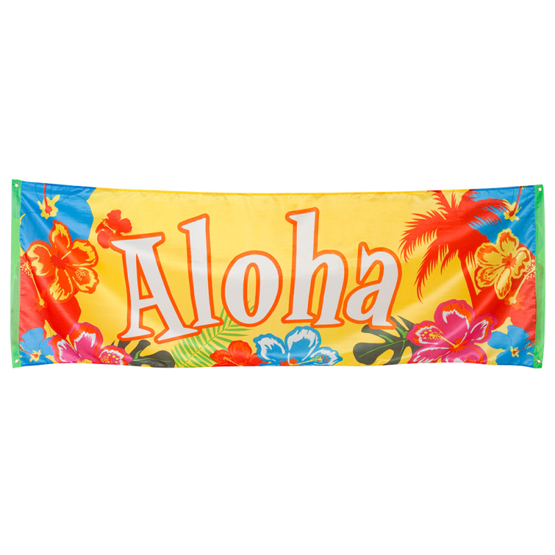 Billede af Aloha Banner | 220 x 74 cm