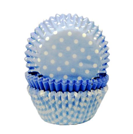 Cupcake forme, Blå, 75 stk.