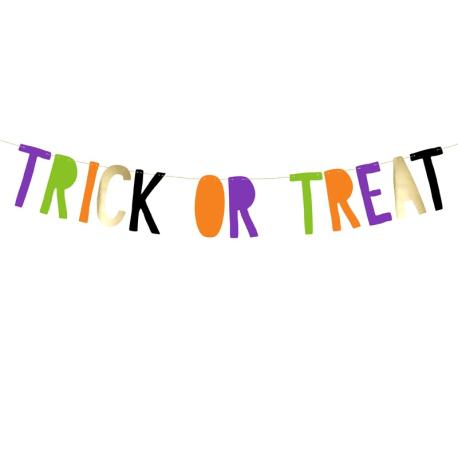 Halloween banner, Trick or treat